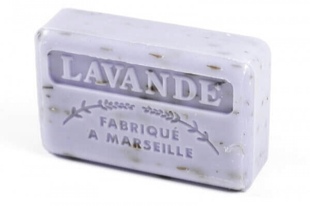 Aito Marseille-saippua laventelinkukka
