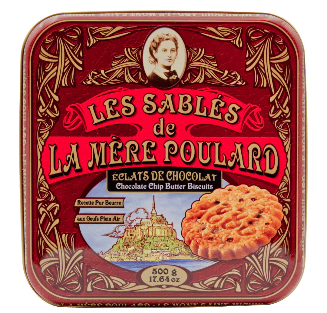 La Mère Poulard Suklaa Sablé-keksit Keräilijärasia 500g