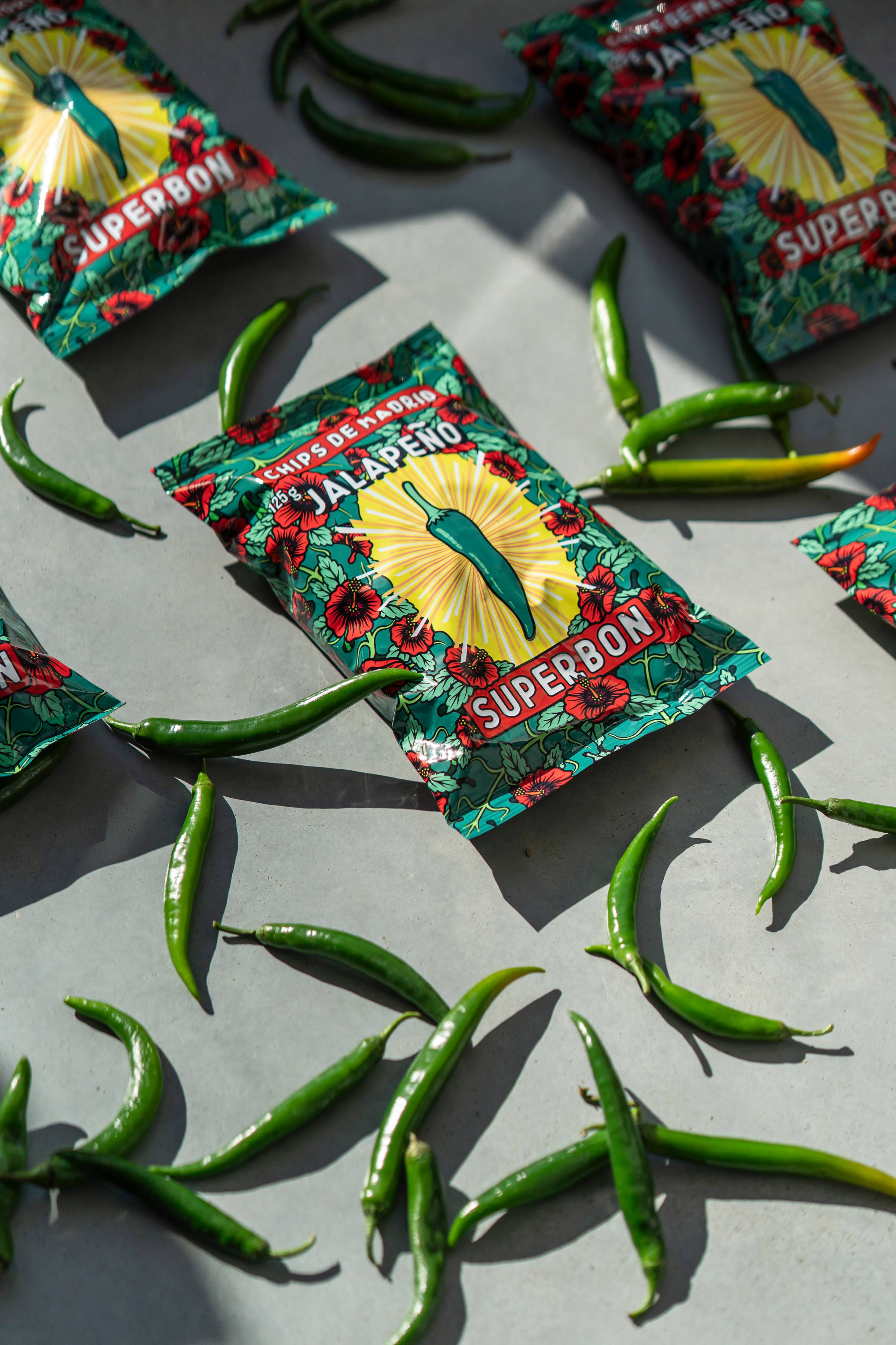NOUVEAU - Chips au jalapeño 125 g - Superbon