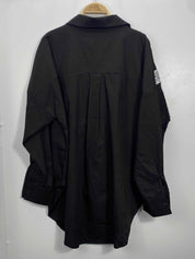 Chemise Fleur Pailletée Femme Oversize