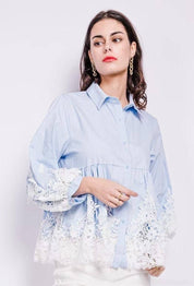 Chemise Bohème Dentelle Couture