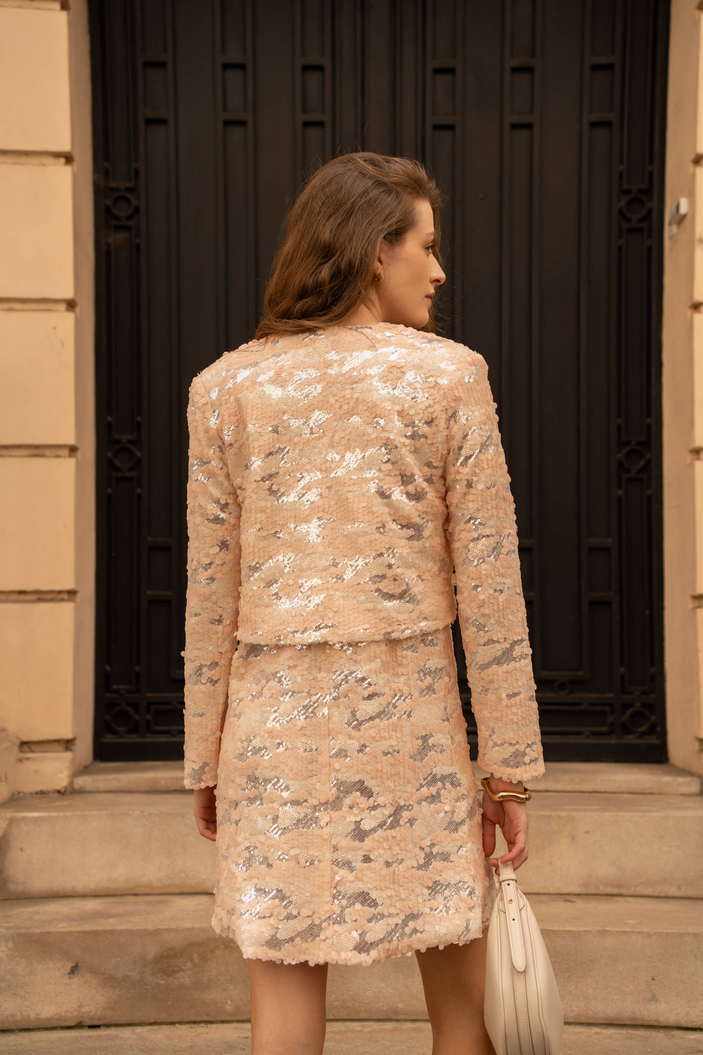 Veste Rosalia à sequins - CK08378-5