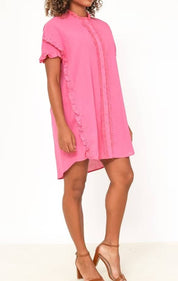 Robe Chemise Volantée Romance – Esprit Bohème Chic