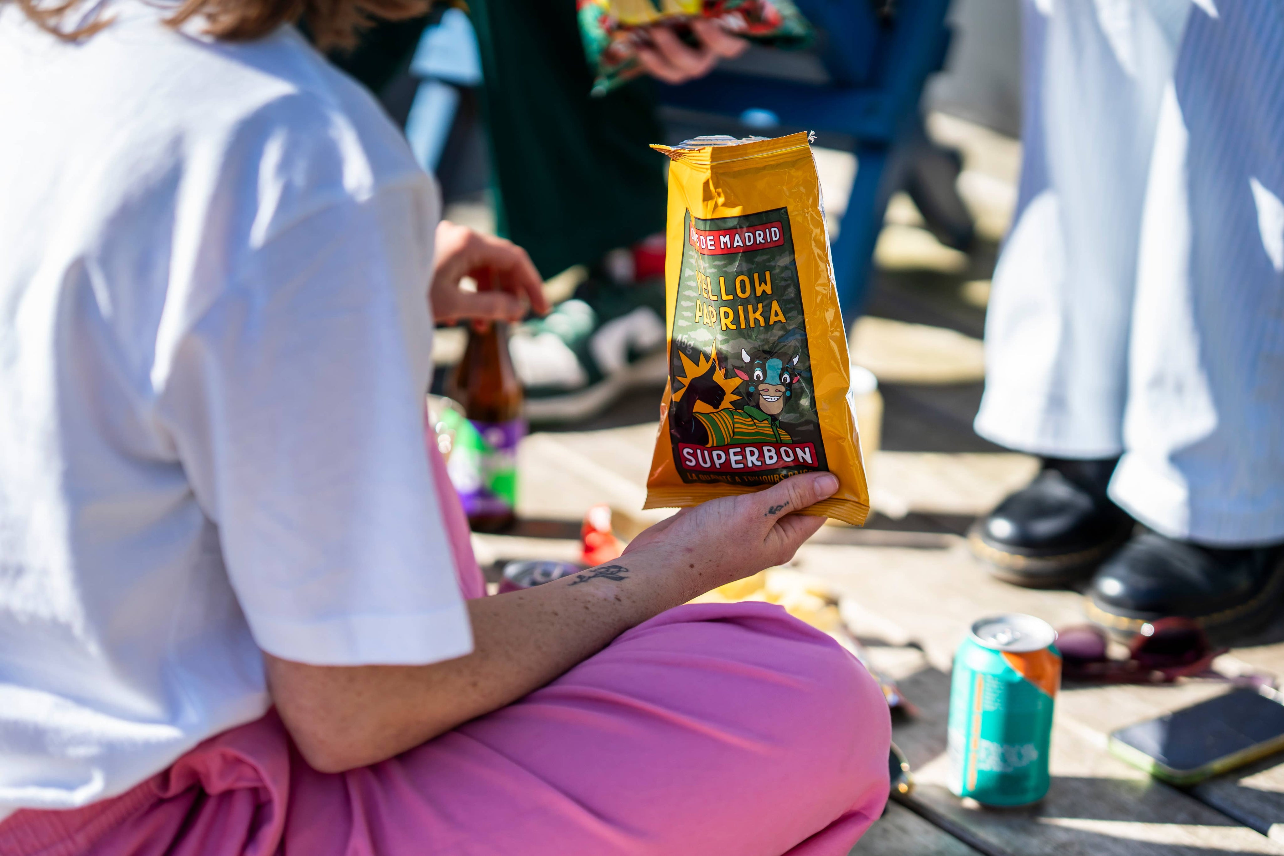 NOUVEAU - Chips Paprika Jaune 125 g - Superbon