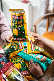NOUVEAU - Chips Paprika Jaune 125 g - Superbon