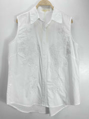 Chemise Sans Manches Brodée Riviera Chic