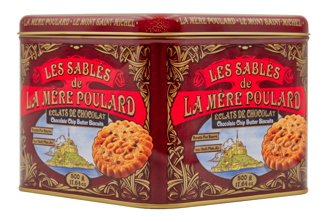 La Mère Poulard Suklaa Sablé-keksit Keräilijärasia 500g