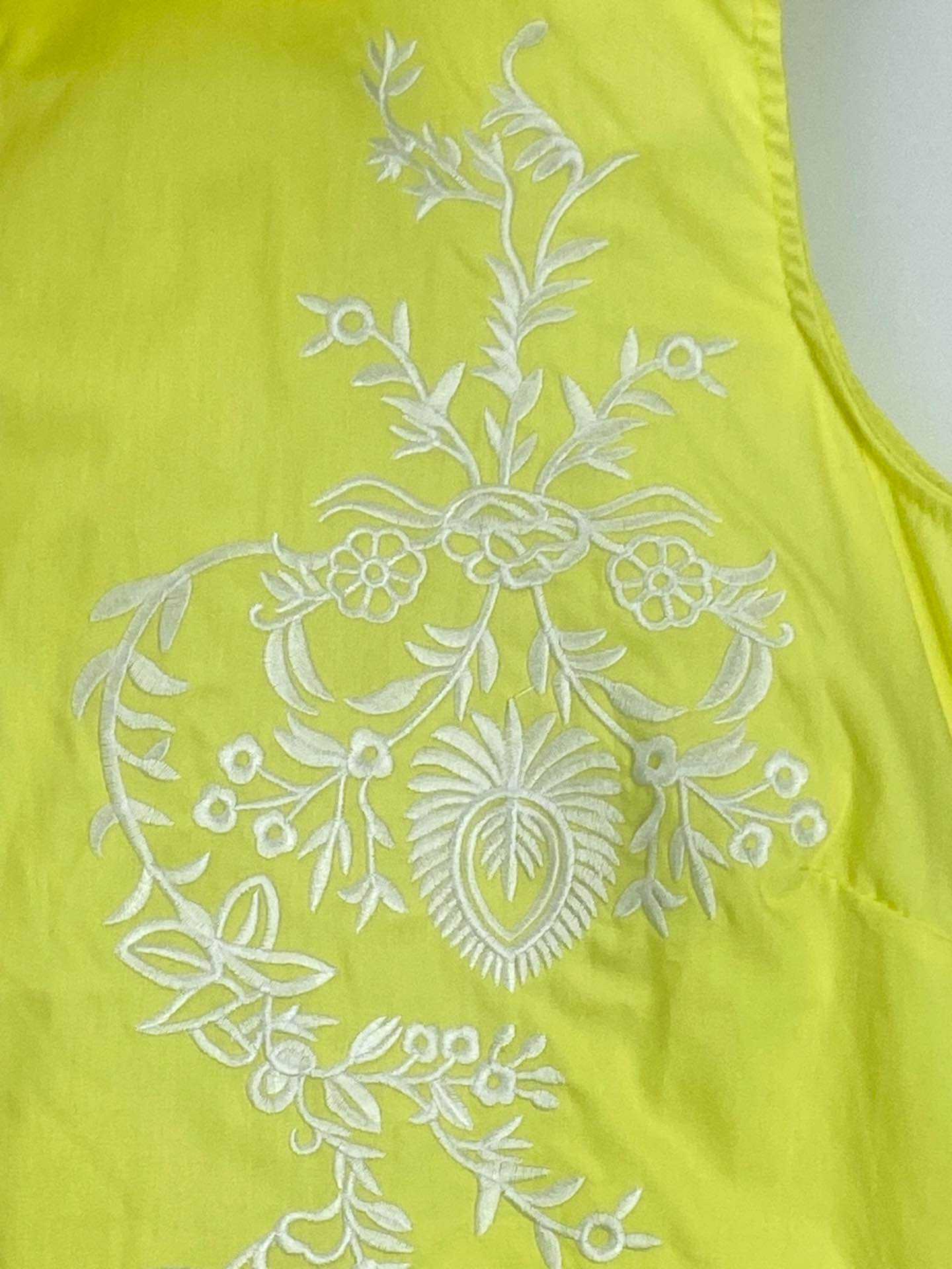 Chemise Sans Manches Brodée Riviera Chic