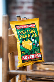 NOUVEAU - Chips Paprika Jaune 125 g - Superbon