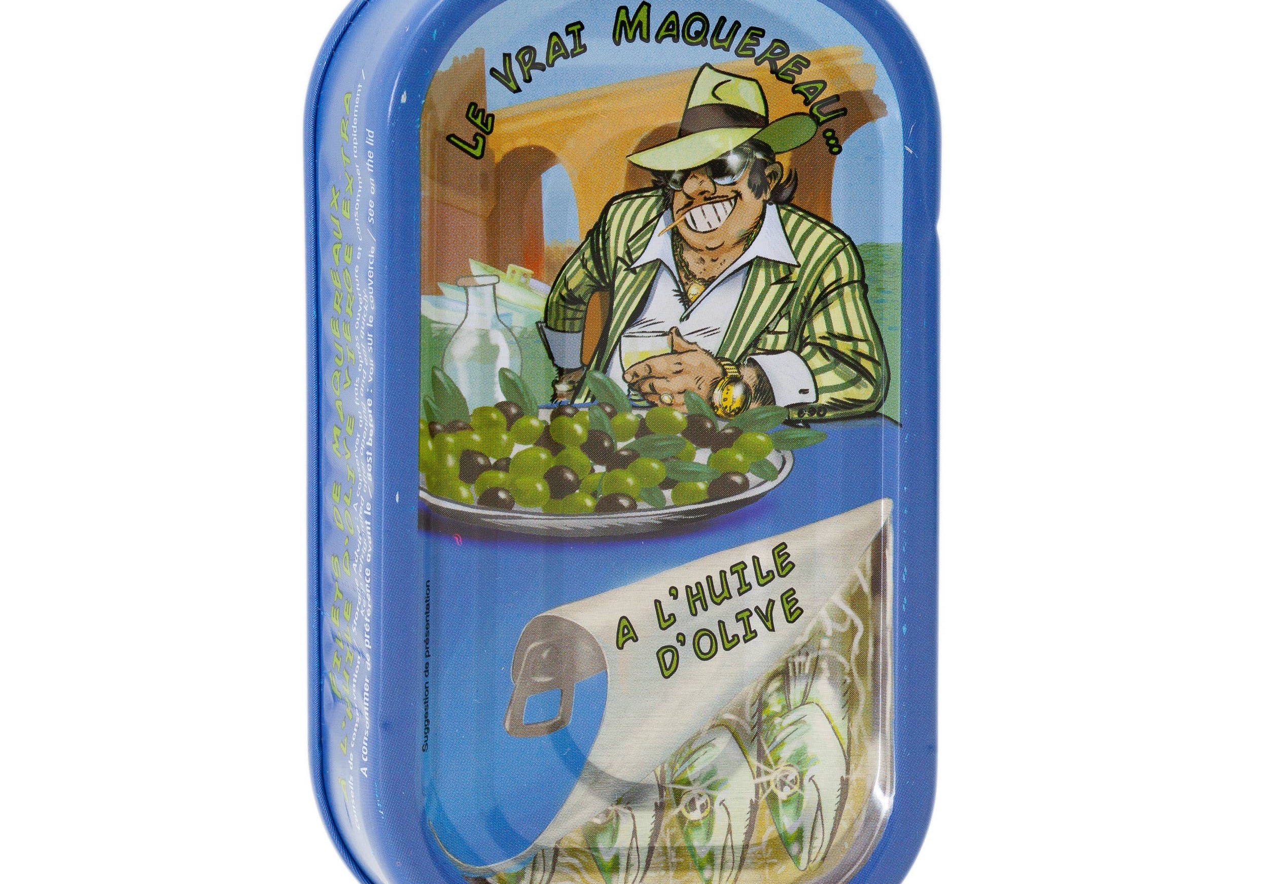 Makrillifileet extra-neitsytoliiviöljyssä 125 g
