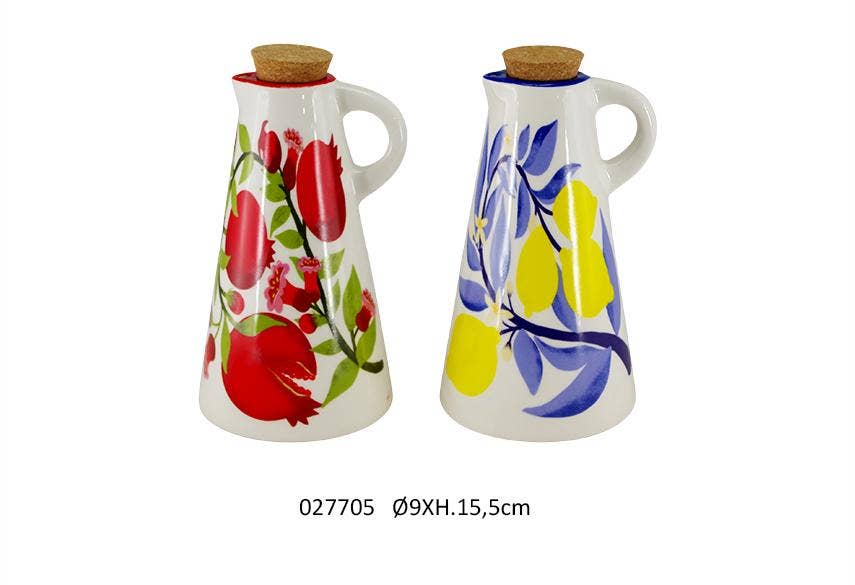Set Huile/Vinaigre Vintage 'Selena' Ø9 X H.15,5 cm / 400 ml