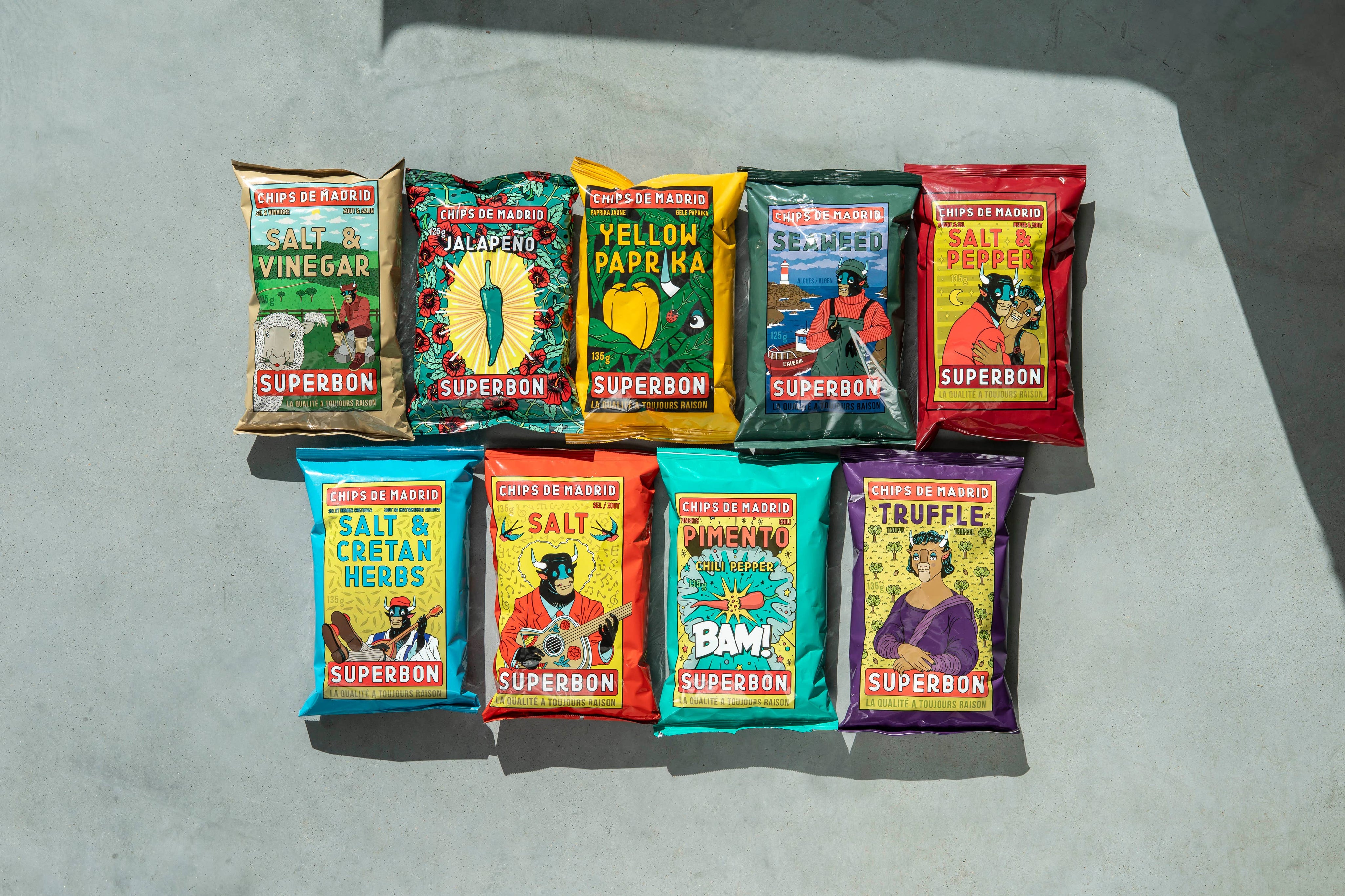 NOUVEAU - Chips au jalapeño 125 g - Superbon