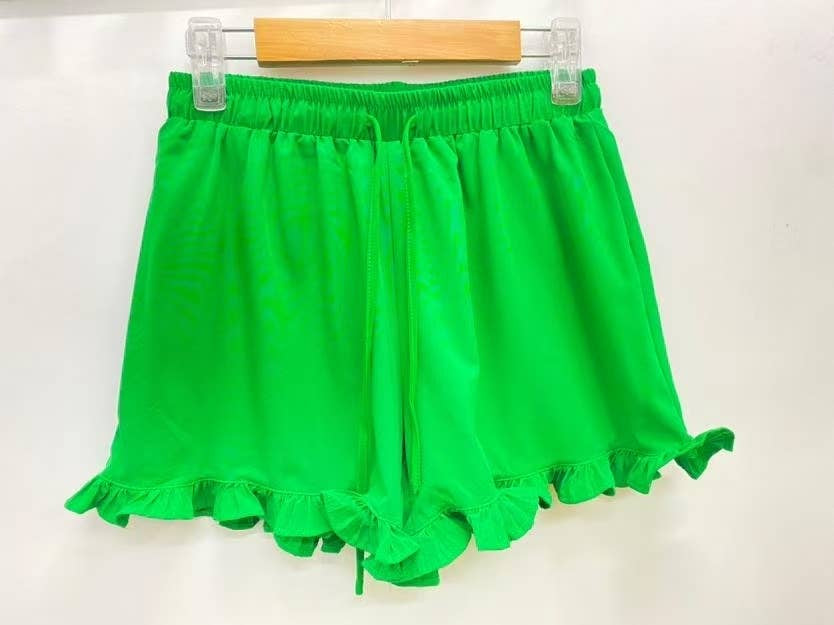 Short Fluide à Volants Bohème Chic
