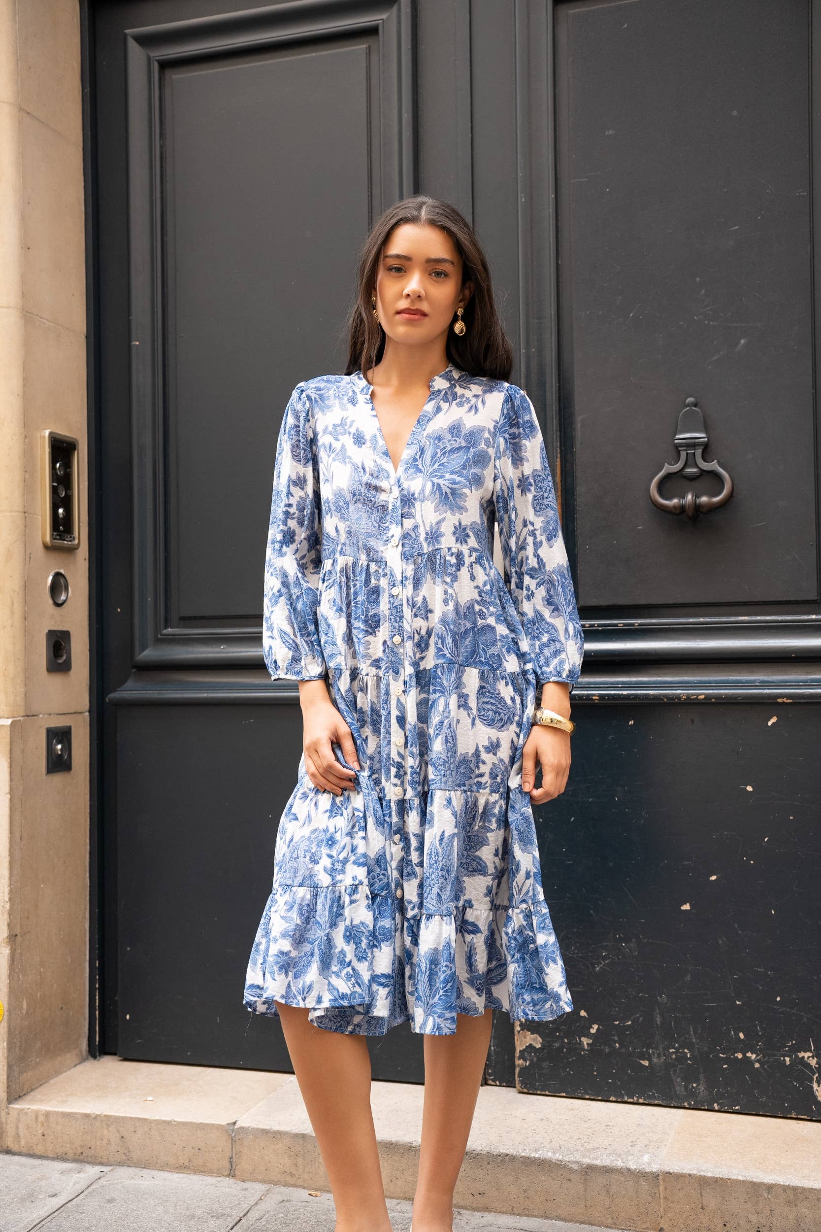 Robe chemise Sienna longueur midi - CK08388