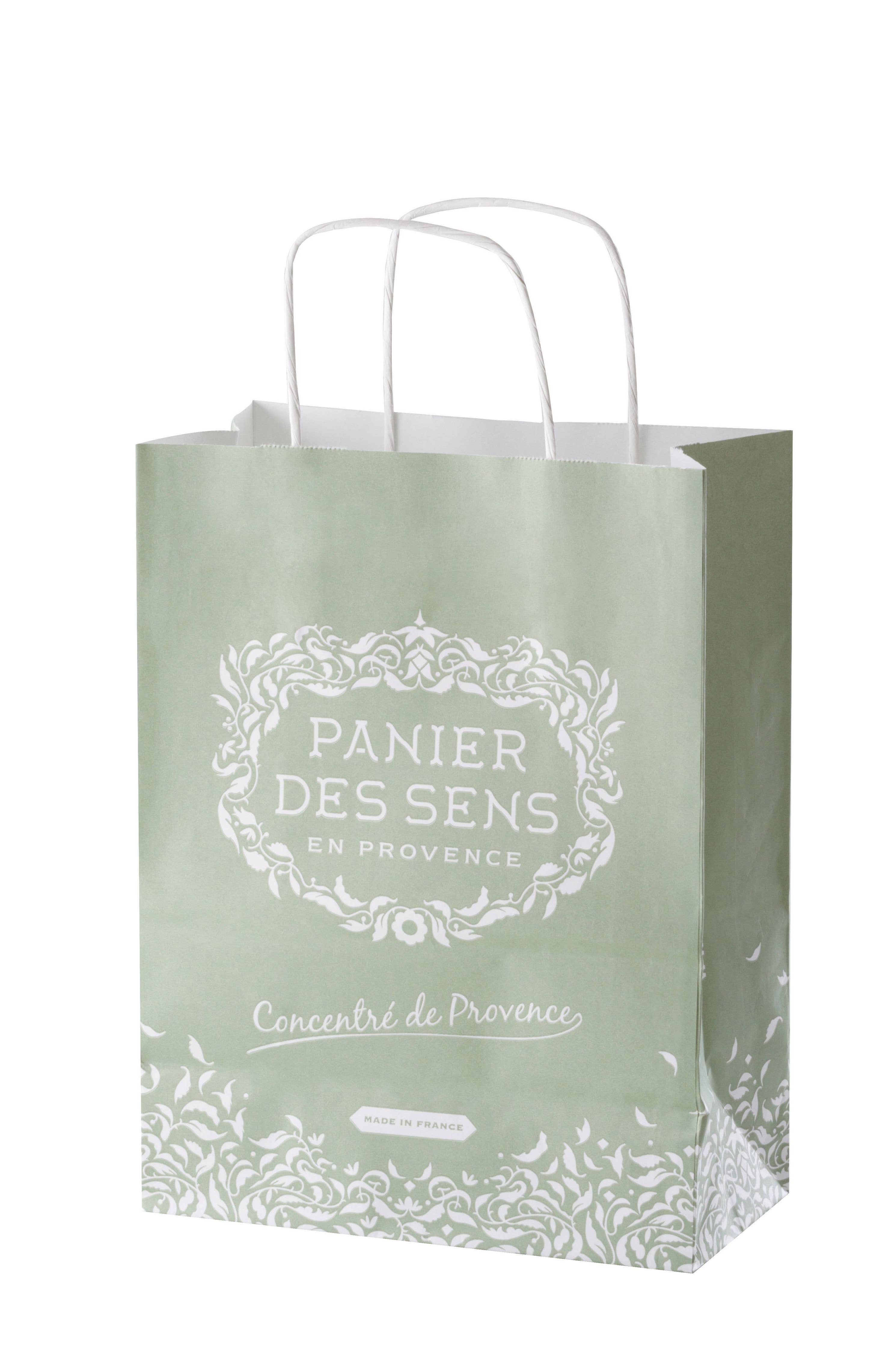 Petit sac à provisions en papier - Panier des Sens