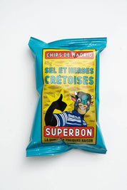 NOUVEAU - Chips aux herbes crétoises 40 g - Superbon