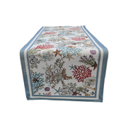 Chemin de table Corallo en gobelin