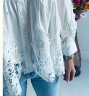 Chemise Bohème Dentelle Couture
