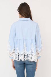 Chemise Bohème Dentelle Couture