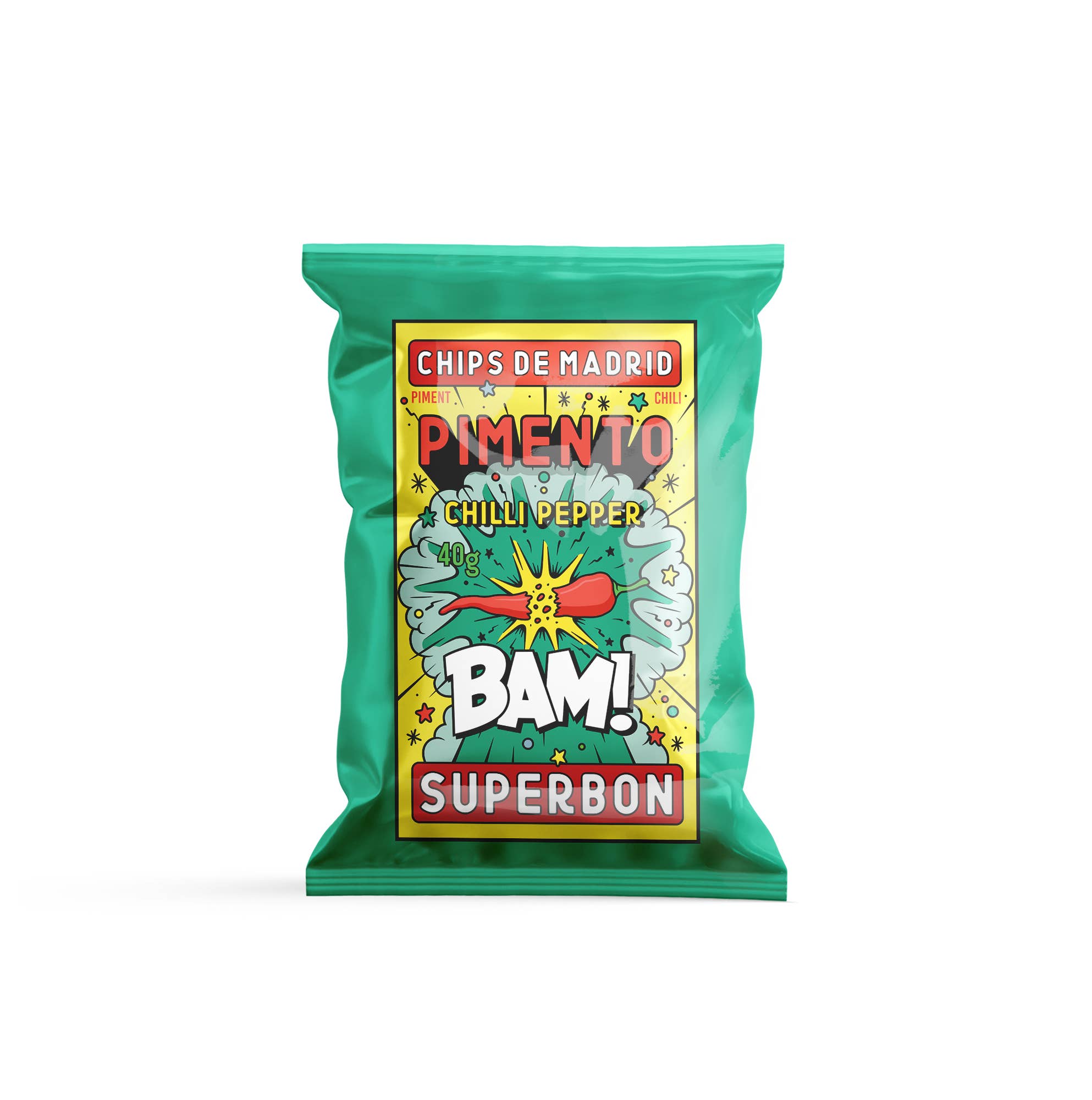 NOUVEAU - Chili Crisps 40 g - Superbon