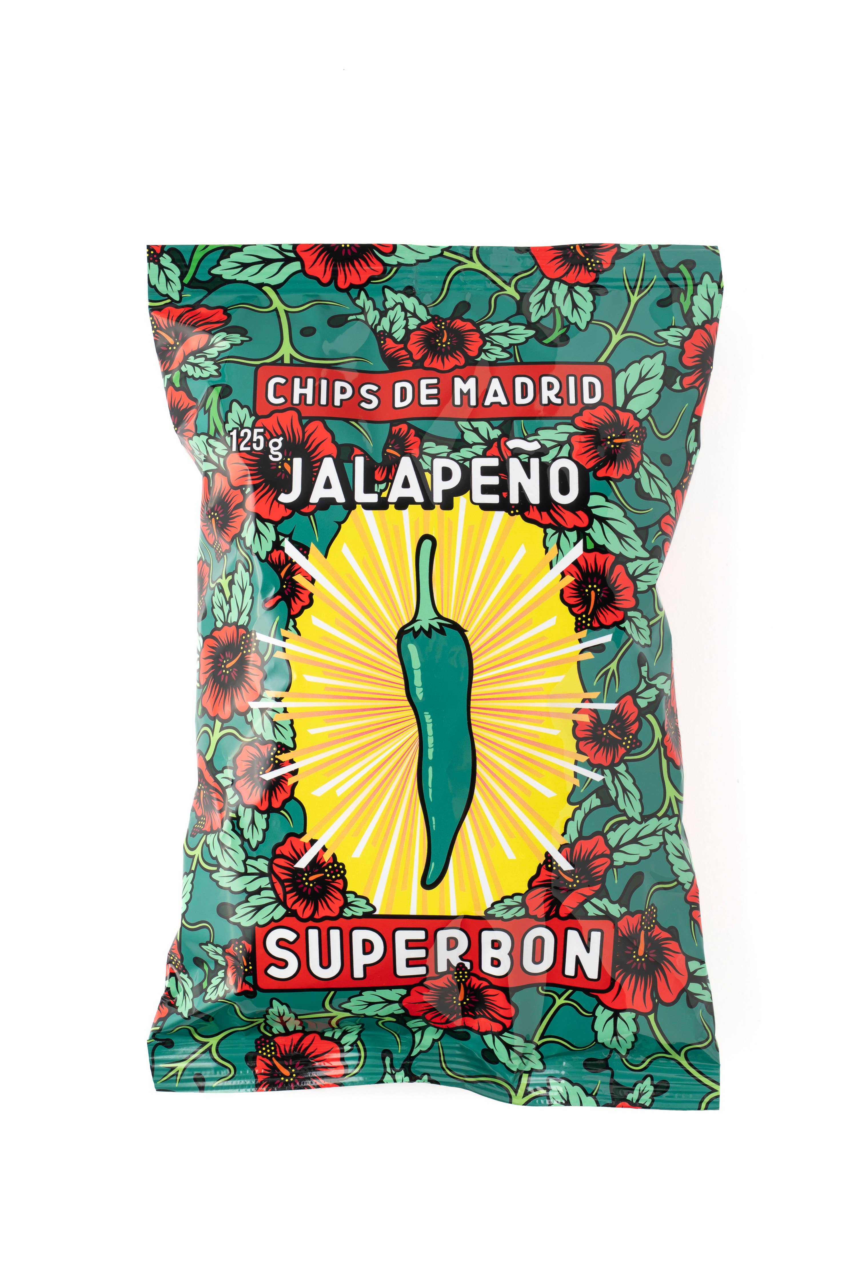 NOUVEAU - Chips au jalapeño 125 g - Superbon