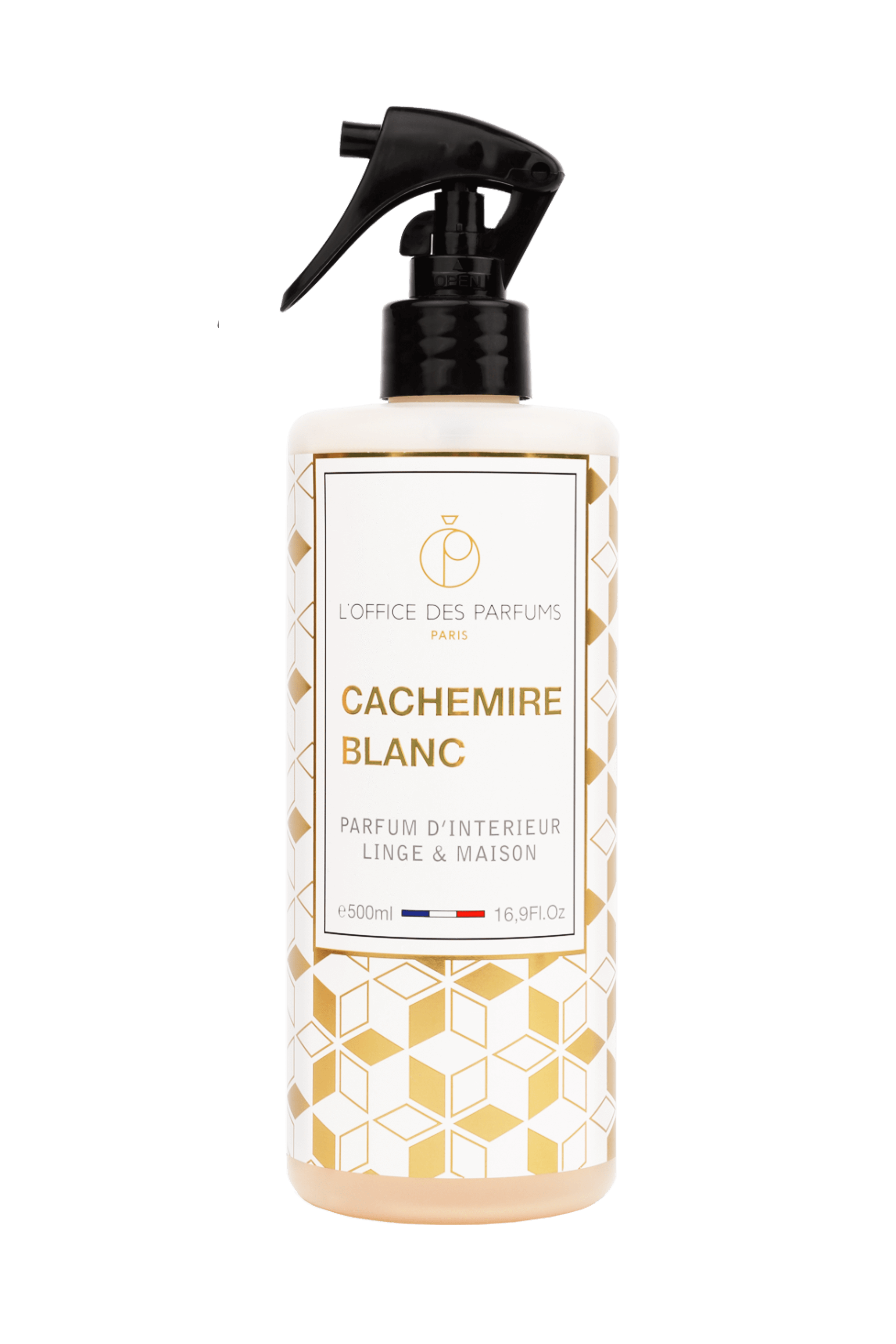 Cachemire Blanc huone- ja tekstiilituoksu 500 ml