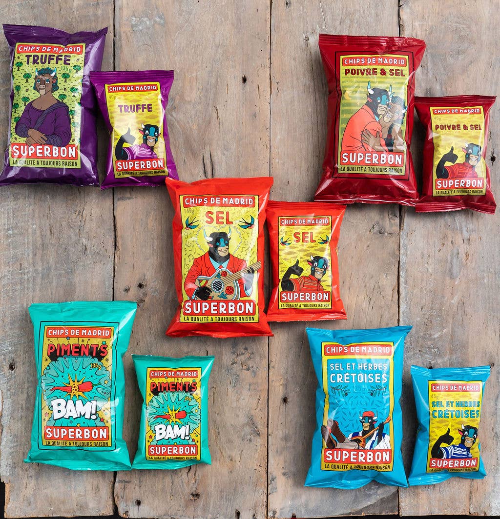 NOUVEAU - Chips à la truffe 125 g - Superbon