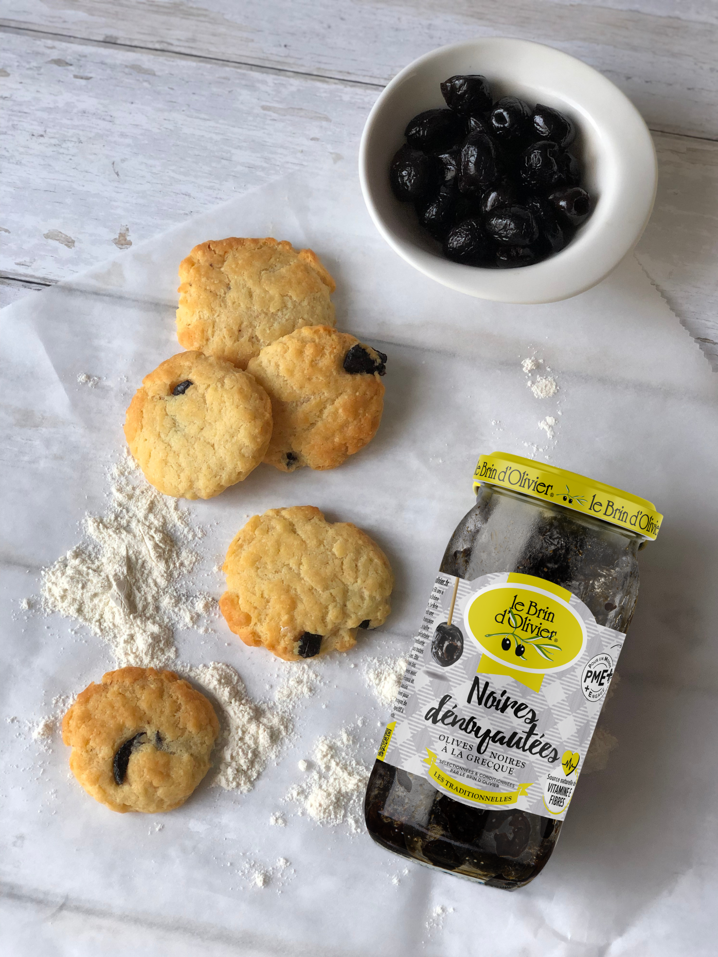 Olives noires à la grecque dénoyautées 210gr