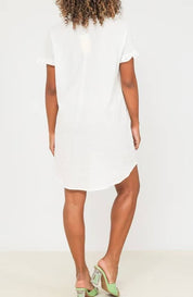 Robe Chemise Volantée Romance – Esprit Bohème Chic