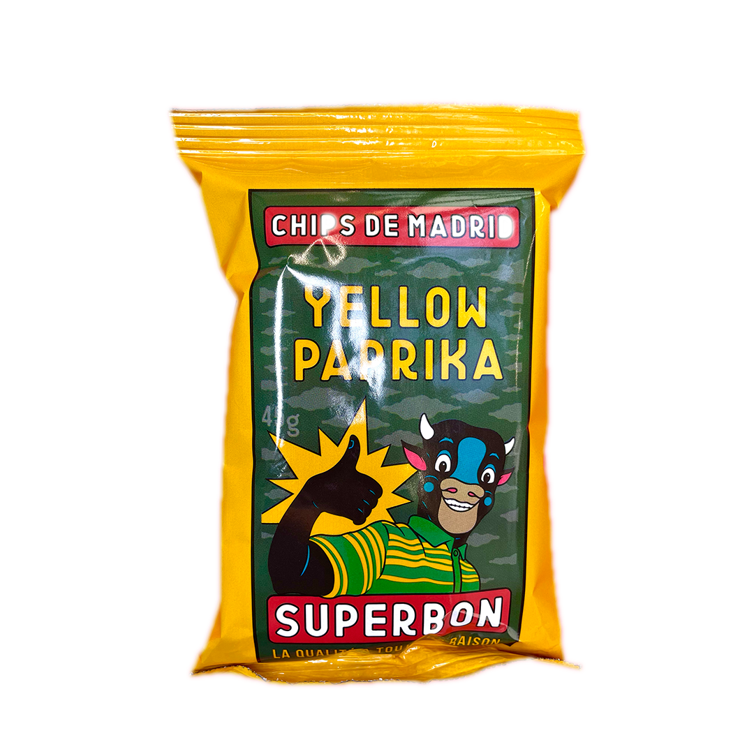 NOUVEAU - Chips paprika jaune 45 g - Superbon