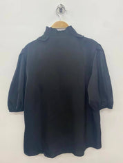 Blouse Satinée Volants Couture – Élégance Parisienne
