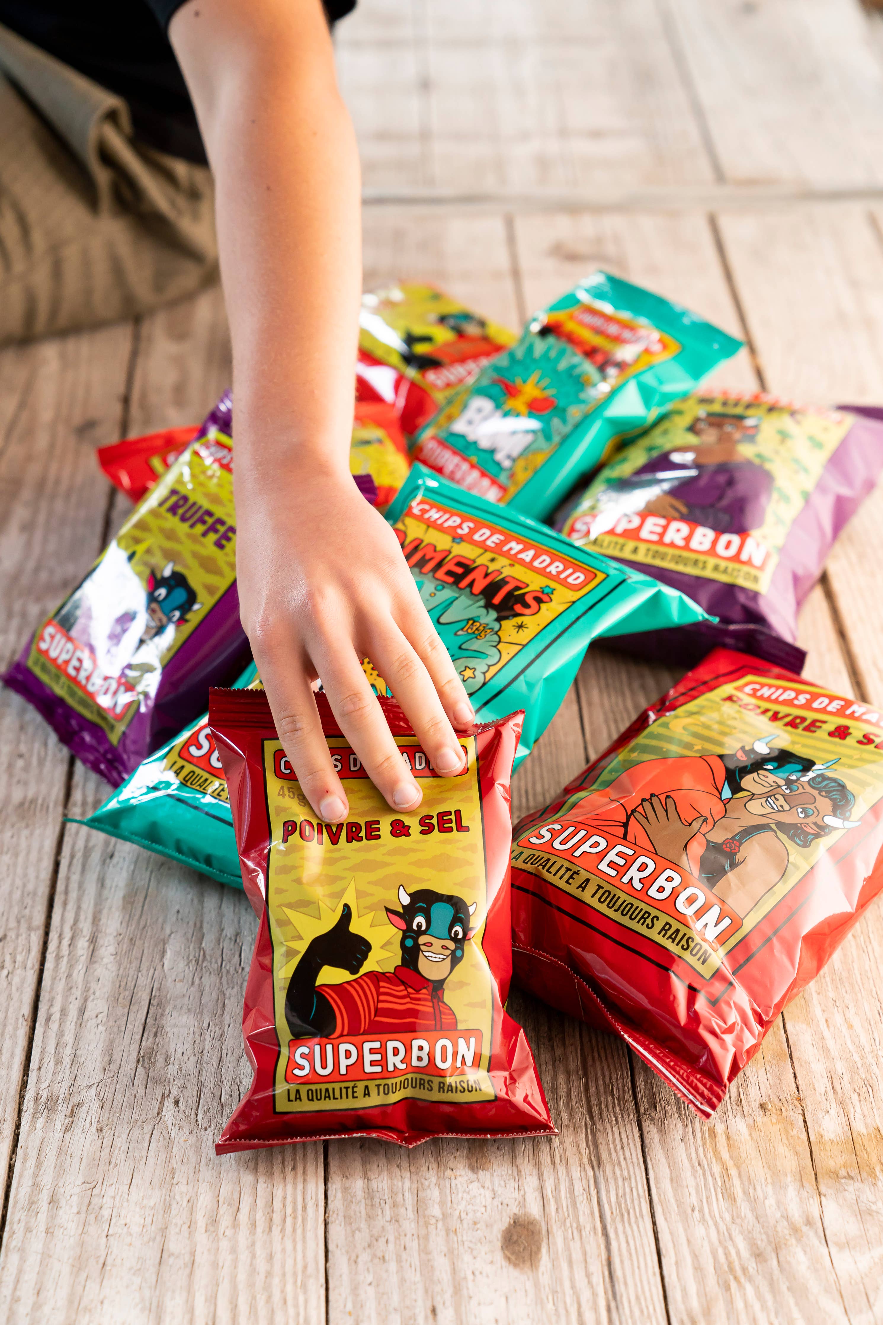 NOUVEAU - Chili Crisps 40 g - Superbon