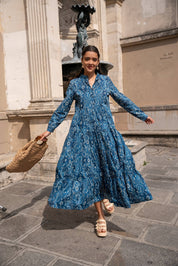 Robe Marbella coton imprimé - CK08112C