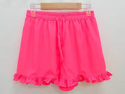 Short Fluide à Volants Bohème Chic