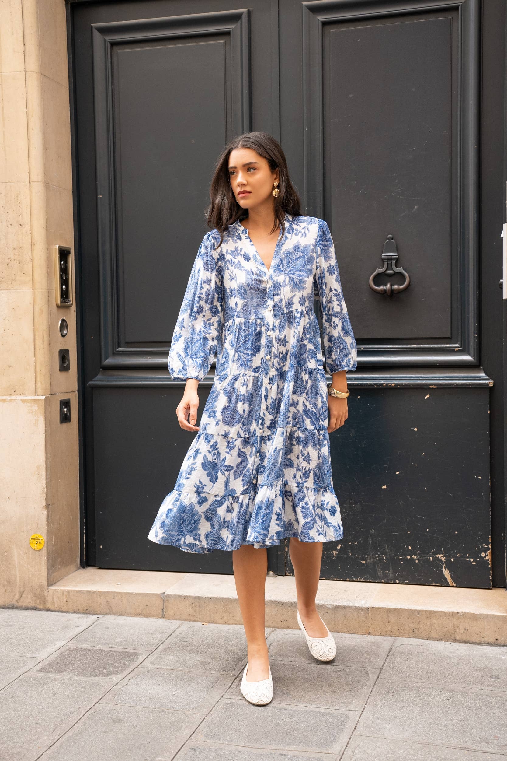 Robe chemise Sienna longueur midi - CK08388