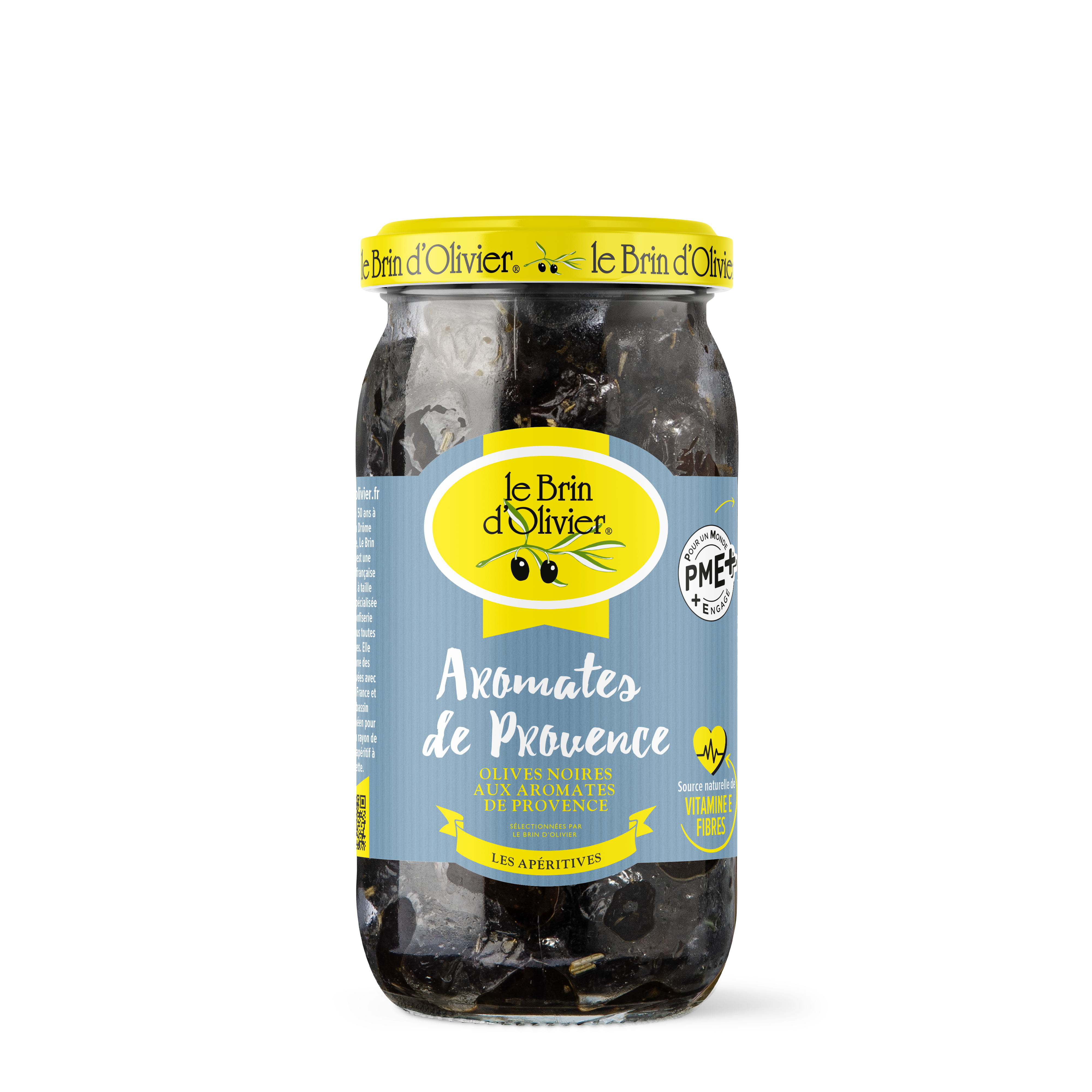 Olives noires aux aromates de Provence 250gr