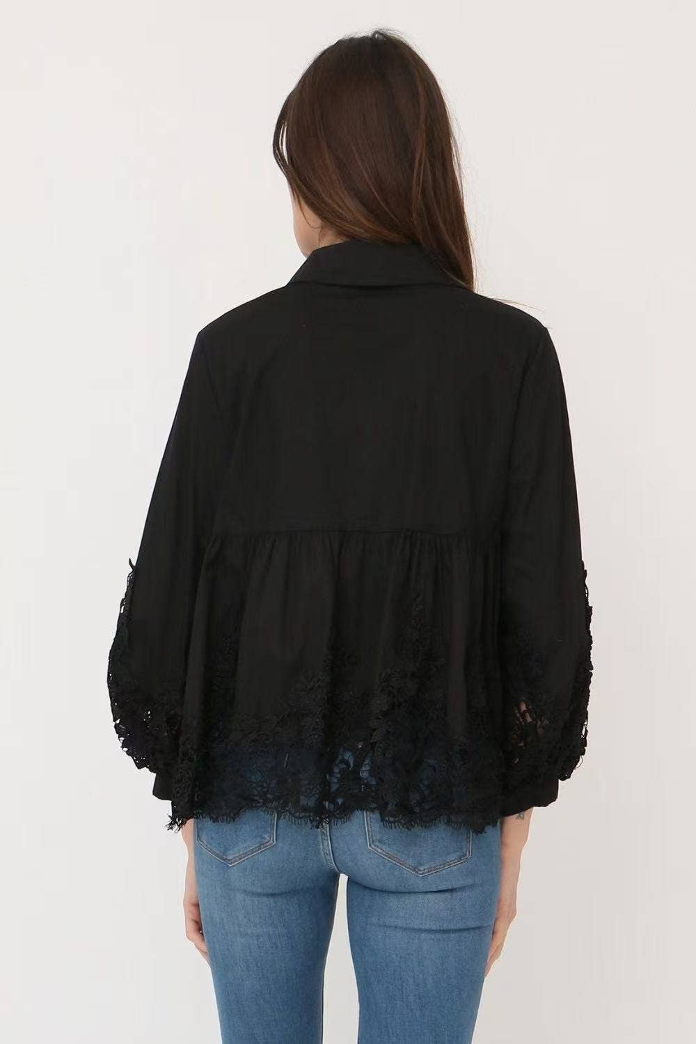 Chemise Bohème Dentelle Couture