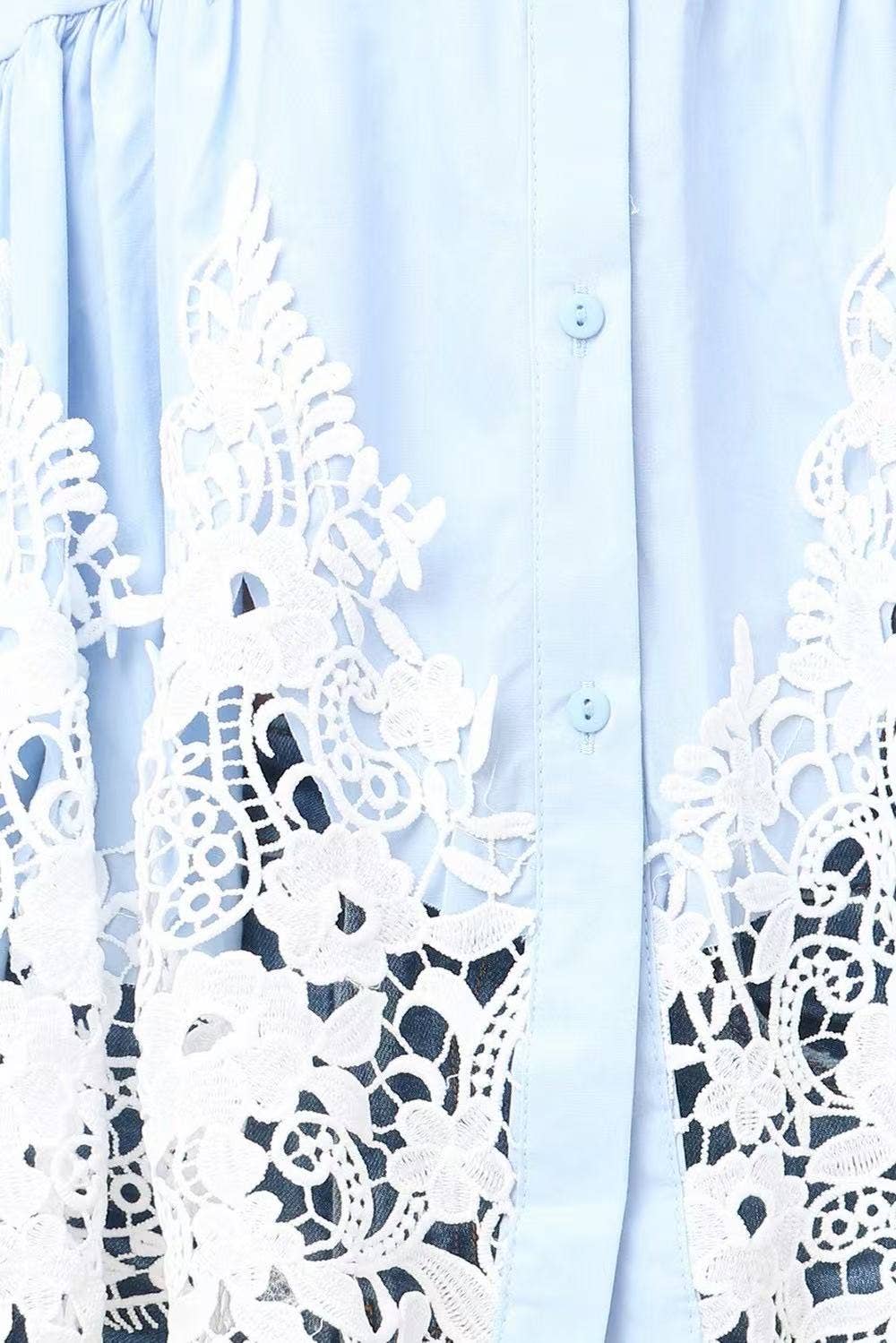 Chemise Bohème Dentelle Couture