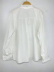 Chemise Blanche Brodée Élégance – Romantic Lace Shirt