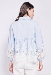 Chemise Bohème Dentelle Couture