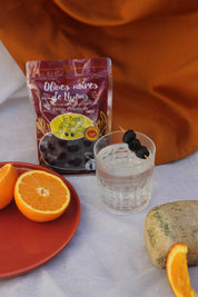 Olives noires  A.O.P NYONS origine France 24 x 150gr