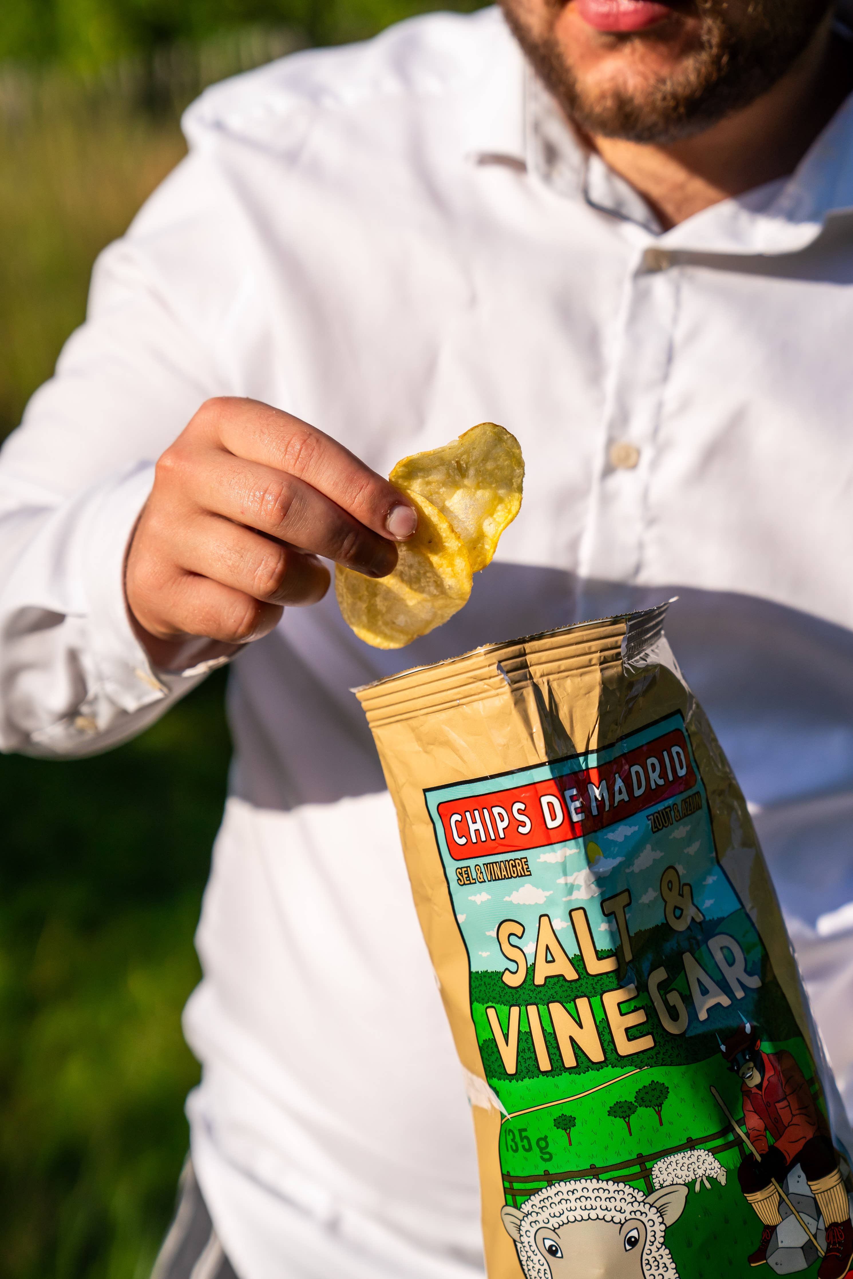 NOUVEAU - Chips Vinaigre & Sel 125g - Superbon