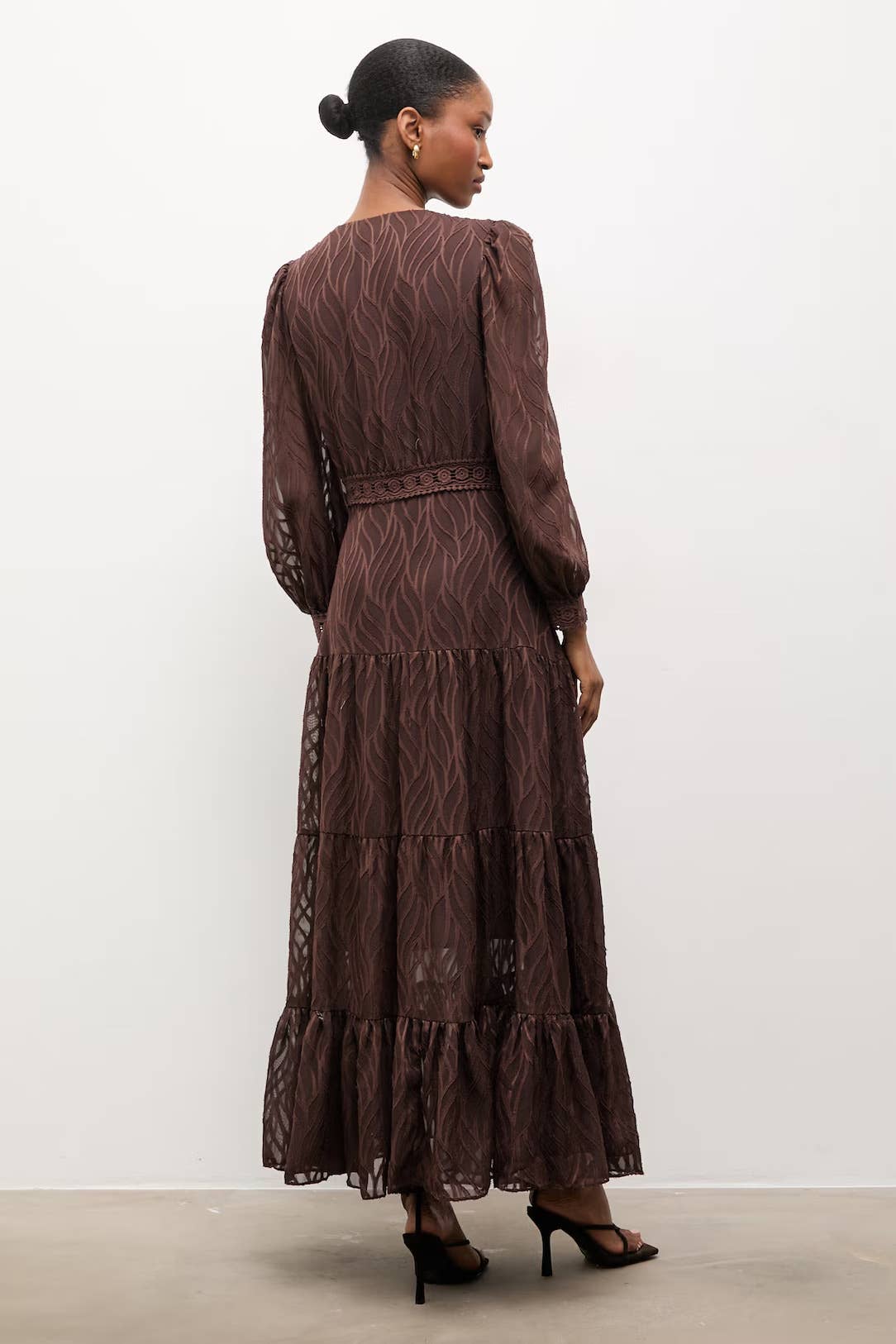 Robe longue Avril imprimé fleuri - 80957-7