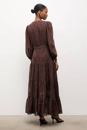 Robe longue Avril imprimé fleuri - 80957-7