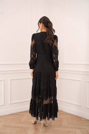 Robe Avril longue imprimé bohème - 80957-12