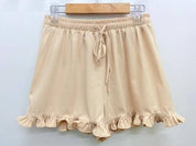 Short Fluide à Volants Bohème Chic