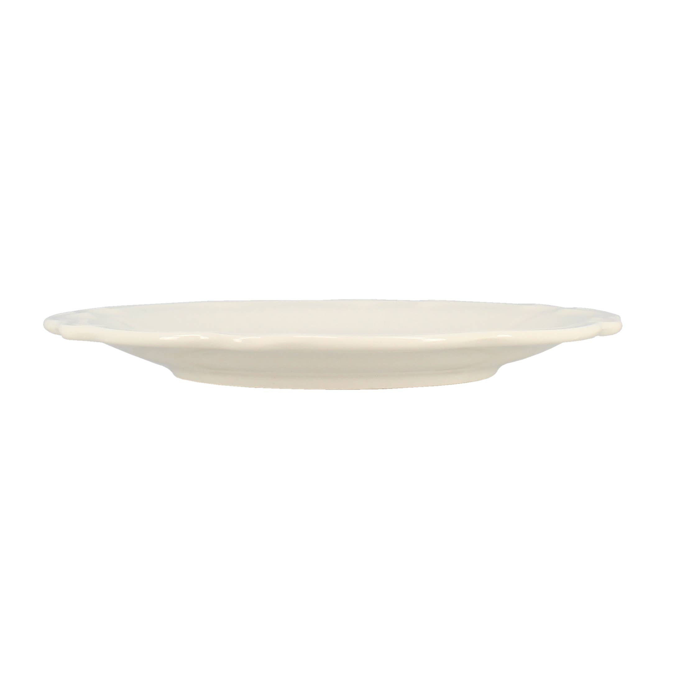 Charlotte leipälautanen 20cm (grès blanc)