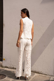 Top gilet en dentelle - CK08502