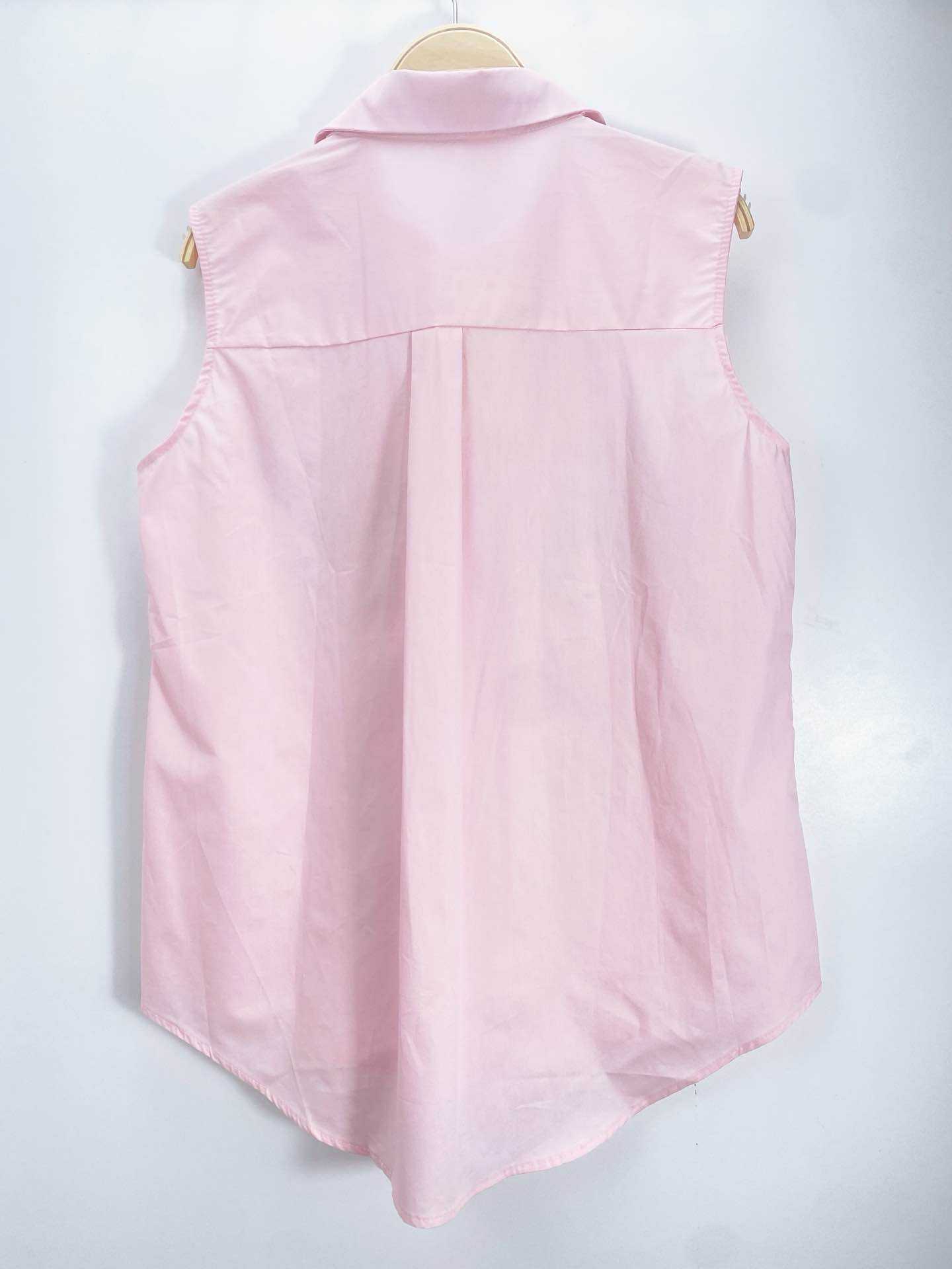 Chemise Sans Manches Brodée Riviera Chic
