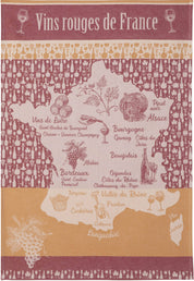 Vins Rouge - Jacquard keittiöliina